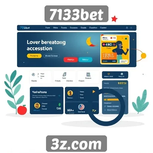 Acessibilidade e usabilidade do site 7133bet